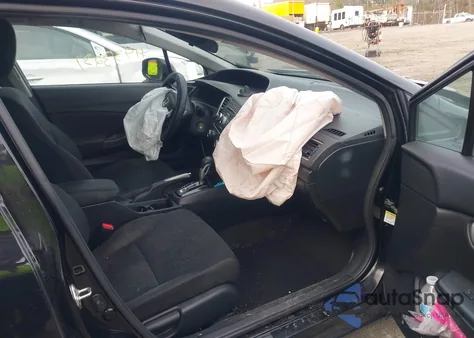 2013 Honda Civic Lx z USA, uszkodzony, nr VIN 2HGFB2F52DH597755